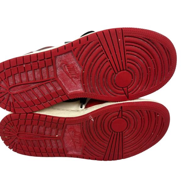 Nike Jordan 1 Retro High OG Chicago Lost Found Shoes FD1437-612 Boys 3.5Y Red - Picture 5 of 9